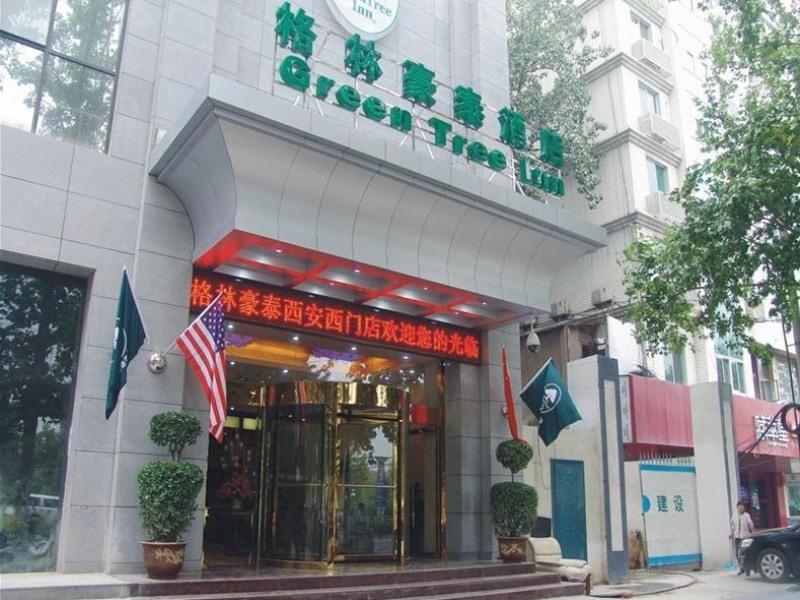 Greentree Inn Shanxi Xian West Gate Express Hotel Esterno foto